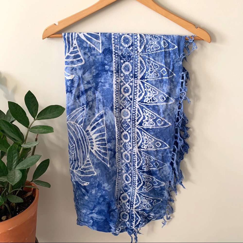 Tie Dye Sarong Coverup